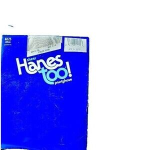 Vtf 1997 Hanes Too Day Sheers Pantyhose PEARL Sheer Reinforced Toe Size CD Nylon